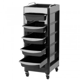 Hairdressing Trolley GABBIANO 030 Black